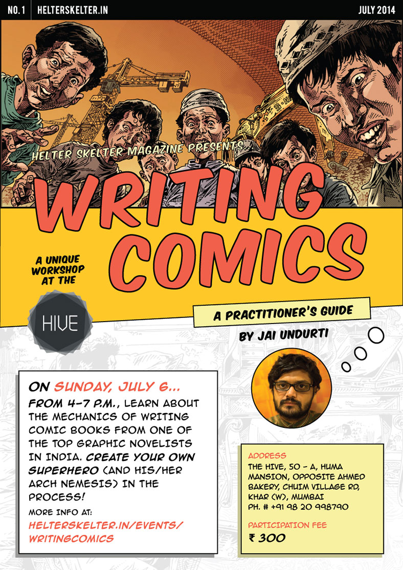 Writing Comics: A Helter Skelter Workshop