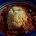 Spicy whole cauliflower