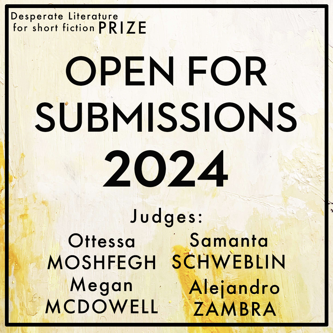 Win a Free Entry to the Desperate Literature Prize 2024