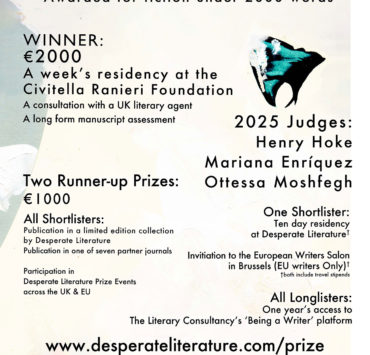 Desperate Literature Prize 2025