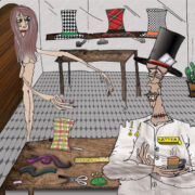 The Hatter's Wife, illustration by Newman D'Silva