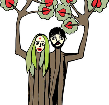 Trees, illustration by Kamal Singh